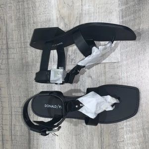 donald j pliner baby calf black sandals